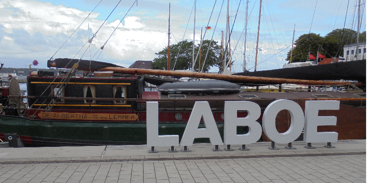 Laboe-haven-naambord-Lemmer-Duitsland