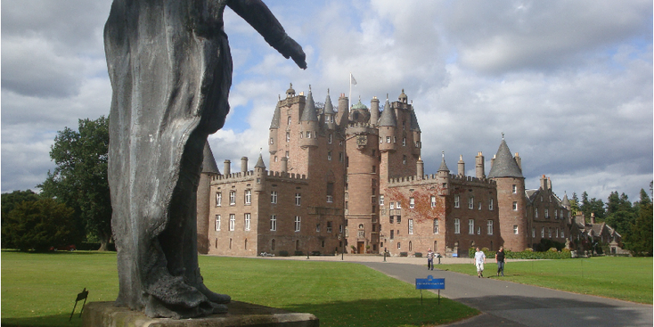 Glamis-kasteel-Schotland