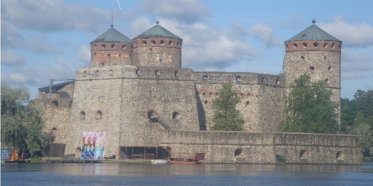 Olavinlinna-Savonlinna-kasteel-burcht-Finland-