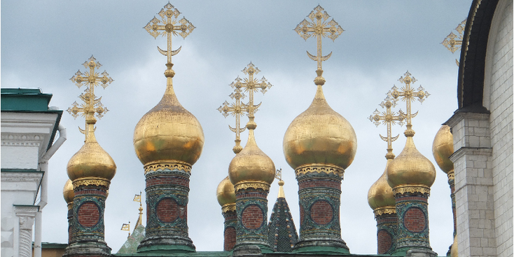 Kremlin-torens-koepel-goud-Moskou-Rusland