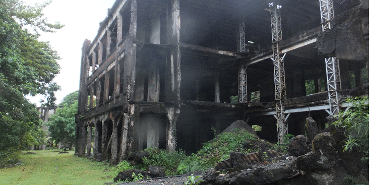 Corregidor-Long-Mile-Topside-Barraks-Baai-van-Manilla-ruïne-barakken-Amerikaanse-basis-Filipijnen