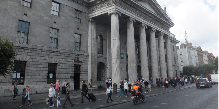 Dublin-Post-Office-O-Connel-Easter-Rising-Ierland