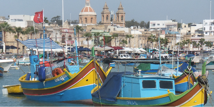 Marsaxlokk-boten-haven-Malta
