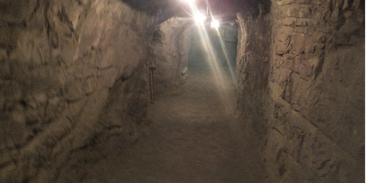 Kimberley-mijnschacht-mijnen-diamant-museum-Eureka-Zuid-Afrika