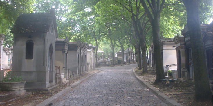 Parijs-Pere-Lachaise-begraafplaats-Frankrijk-Jim-Morrison-Edith-Piaf