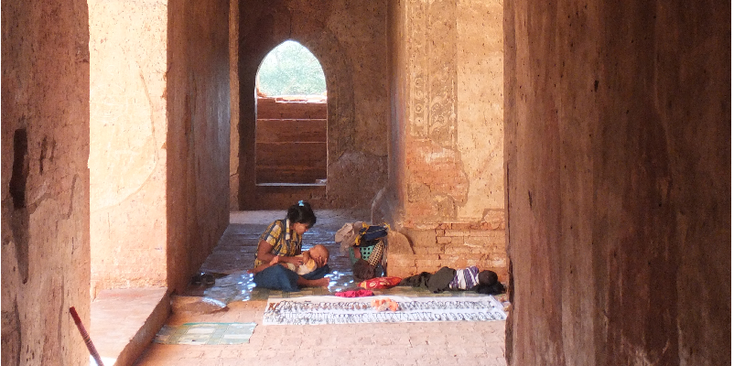 Bagan-tempels-Nyaung-U-Myanmar-Birma