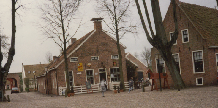 Bourtange-vestingstad-plein-terras-Nederland-Groningen