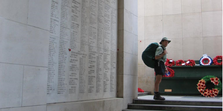 Menen-poort-namen-WW1-Ieper-België