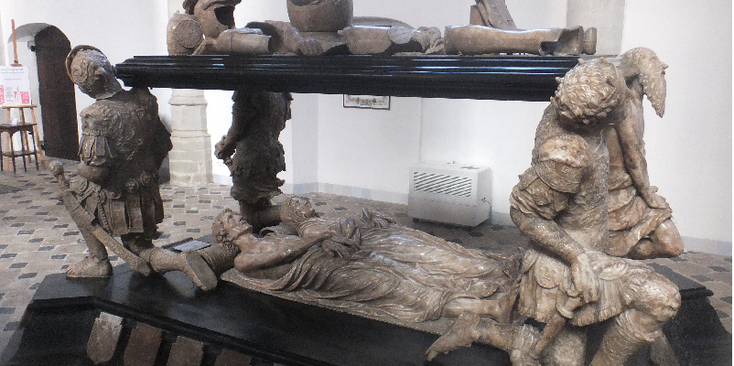 Prinsenkapel-grafkapel-van-de-Nassau-tombe-graf-Oranje-Grote-vrouwenkerk-kerk-Nederland-Breda
