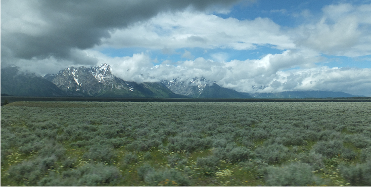 Grand-Teton-Nationaal-park-bergen-sneeuw-piek-Verenigde-Staten
