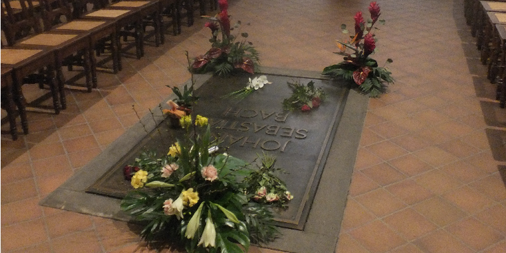 Bach-Johan-Sebastiaan-graf-Leipzig-Duitsland