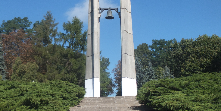 Citadel-de-beltoren-klok-Poznan-park-Polen