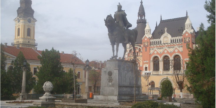 Oradea-King-Ferdinand-Square-Habsburg-architecture-Romania