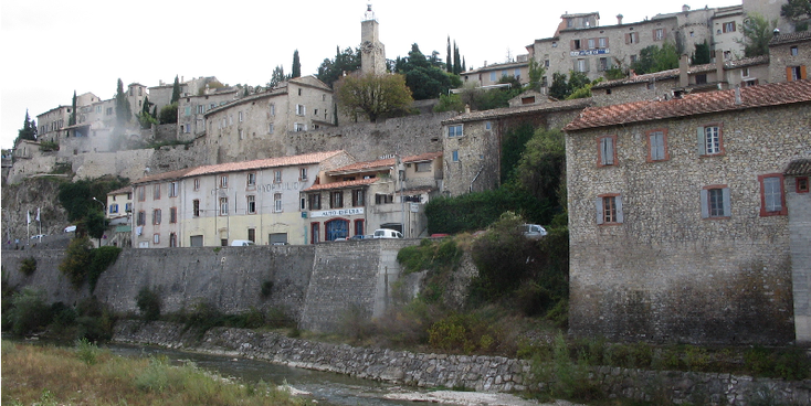 Vaison-La-Romaine-Romeinse-rivier-Frankrijk