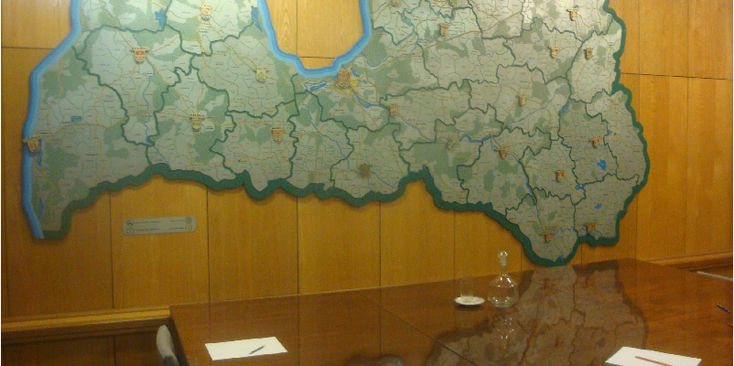 Skalupe-Pension-Bunker-Communist-Regime-Sigulda-Gauja-Map-Room