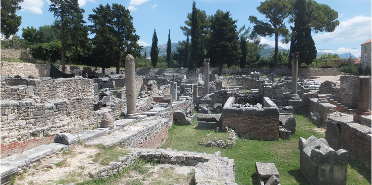 Salona-Solin-Romeinse-ruïnes-archeologie-Kroatië