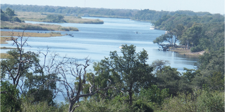 Chobe-riverfront-nationaal-park-natuurpark-rivier-Botswana