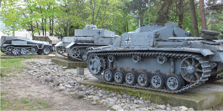 Banska-Bystrica-tank-Duits-nazi-WW2-park-Slowakije