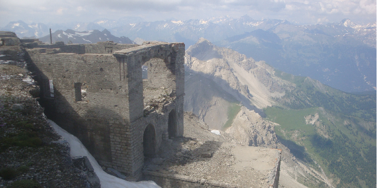 Montgenevre-Chaberton-Fort-Mountain-Hill-Barbwire-Stronghold-Line-Border-France