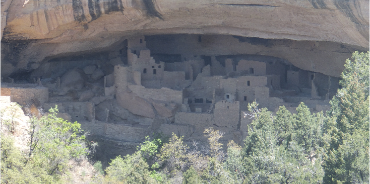 Mesa-Verde-Nationaal-park-grot-rots-woningen-vallei-Verenigde-Staten