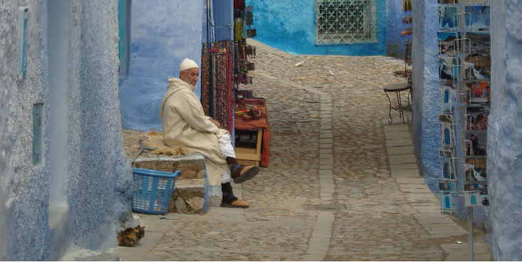 Chefchaouen-blauwe-stad-Marokko