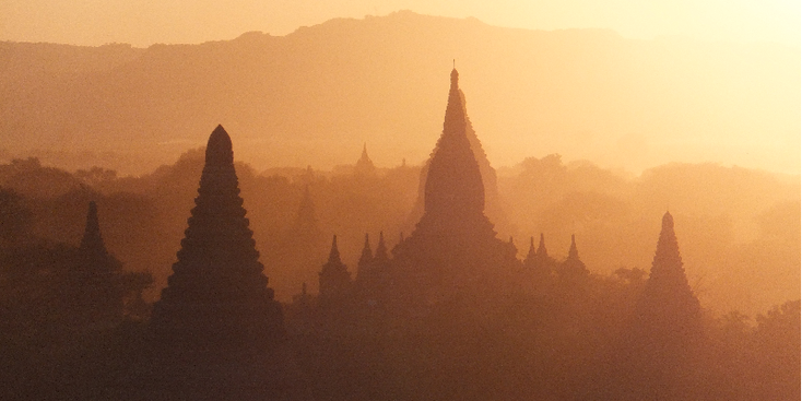 Shwesandaw-Paya-Bagan-zonsondergang-tempels-Nyaung-U-Myanmar-Birma