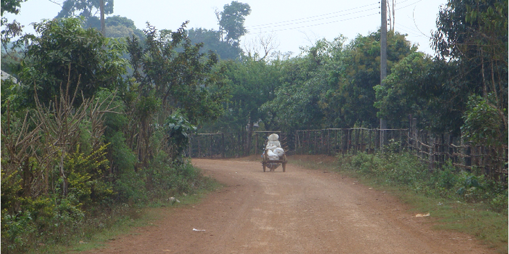 Bolaven-plateau-stoffige-wegen-Laos