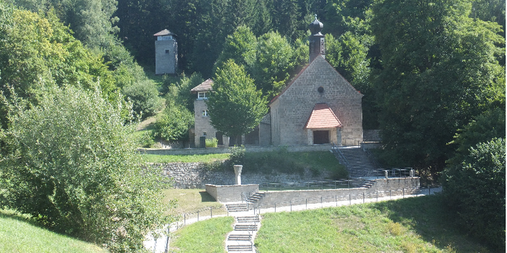 Flossenburg-concentratiekamp-Gedenkstatte-vallei-van-de-dood-nazi-SS-Duitsland