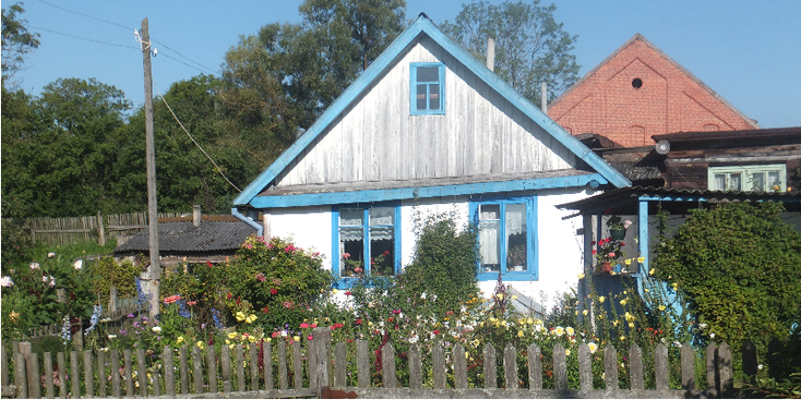 Tsjernjachovsk-Garden-Wooden-House-Insterburg-Prussia-Russia