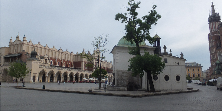 Sint-Adalbert-kerk-Rynek-Glowny-Krakau-Polen