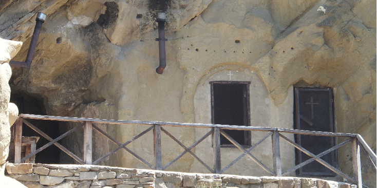 David-Gareja-Kakheti-Georgie-monnik-Georgië