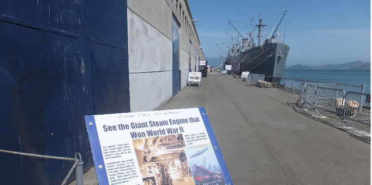 San-Francisco-Pier-45-oorlogsschip-museum-WW2-haven-Californië-Verenigde-Staten