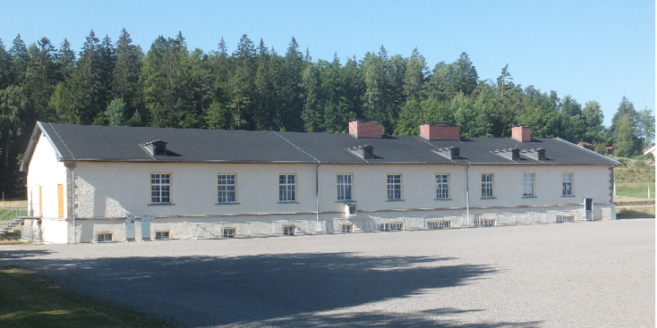 Flossenburg-concentratiekamp-Gedenkstatte-appel-platz-plein-exhibitie-nazi-SS-Duitsland