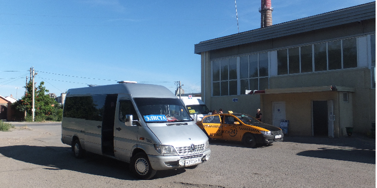 Elista-Volgograd-Van-Bus-Public-Transport-Marshrutka-Russia