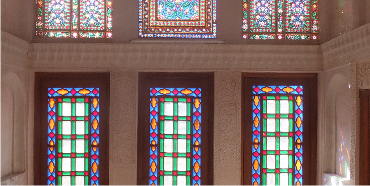 Kashan-traditioneel-huis-ramen-Iran