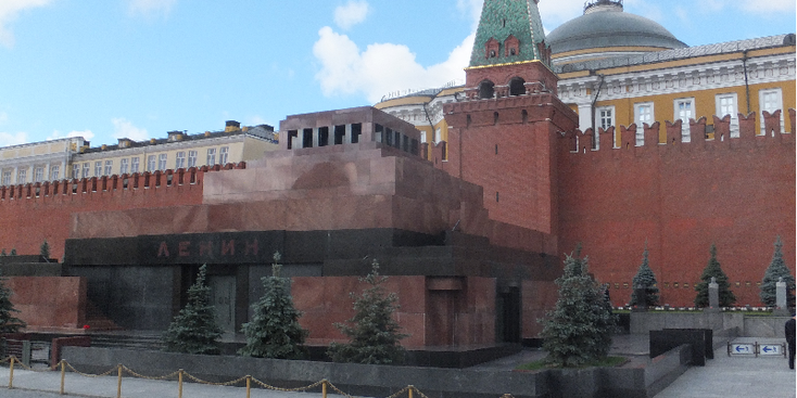 Mausoleum-Lenin-Moskou-Kremlin-Rusland-gebalsemd