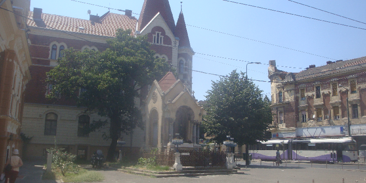 Tokes-Reformed-Church-dominee-pleintje-Timisoara-Roemenië