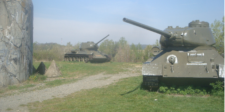 Darkoviche-tank-Hlucin-fort-Tsjechië-verdedigingslinie