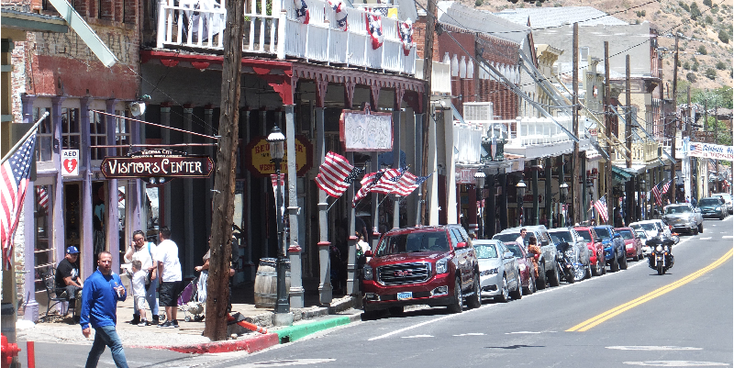 Virginia-City-klassieke-Amerikaanse-auto-Verenigde-Staten