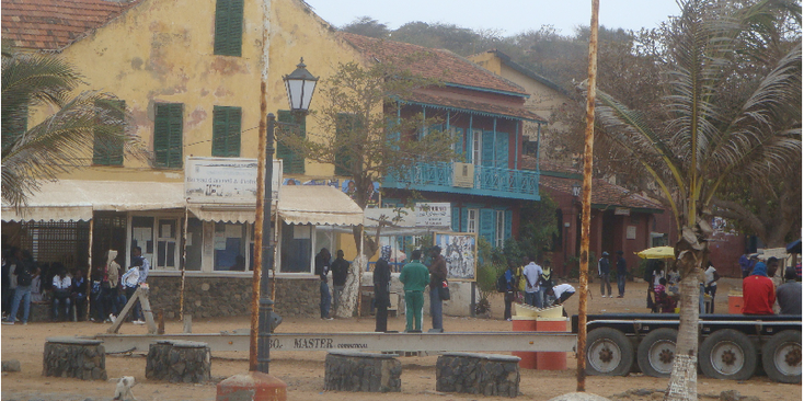 Isle-de-Goree-kade-slaven-eiland-Dakar-Senegal