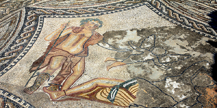 Volubilis-Romeins-ruïne-mozaïek-Marokko