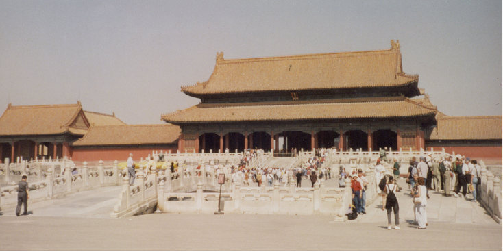 Peking-Beijing-verboden-stad-Mao-Tiananmen-plein-van-de-Hemelse-vrede-China-keizer