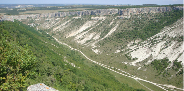 Bakhchysarai-grotklooster-Krim-Oekraïne 