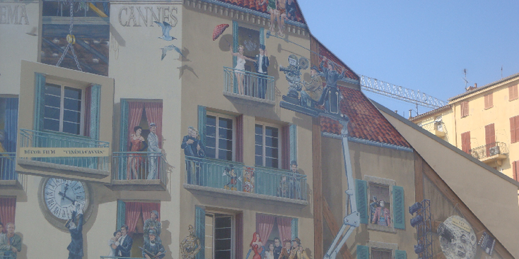 Cannes-muurschildering-huis-Frankrijk