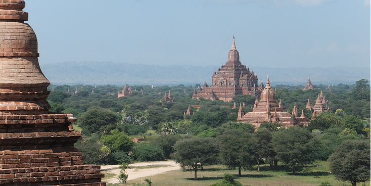 Bagan-tempels-Nyaung-U-Myanmar-Birma