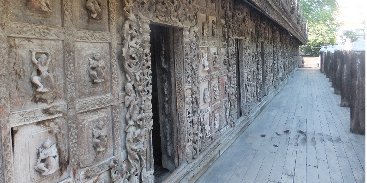 Shwenandaw-Kyaung-Goudenpaleisklooster-Mandalay-Birma-Myanmar