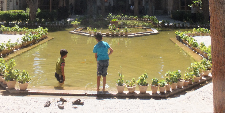 Bagh-e-Shahzde-tuinen-vijver-Mahan-Iran