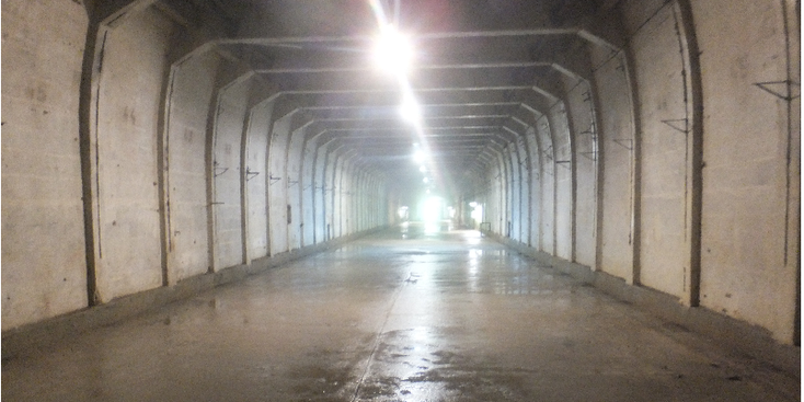 Ebensee-tunnel-concentratiekamp-ondergronds-berg-vocht-Oostenrijk