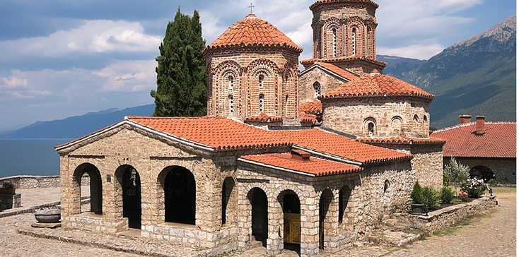 Sveti-Naum-klooster-Ohrid-meer-Macedonië