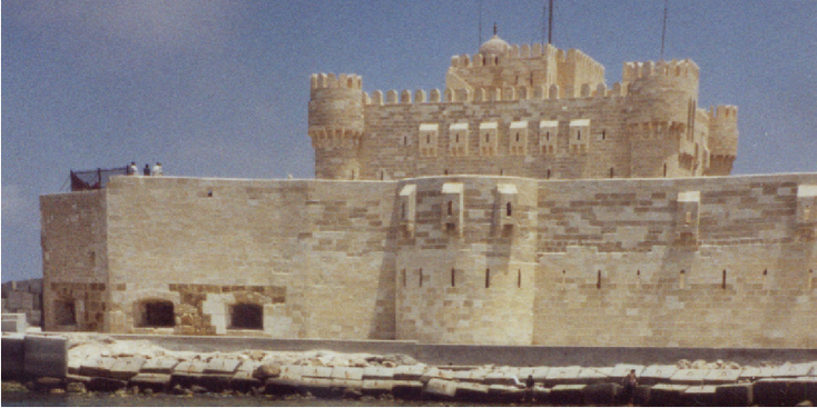 Alexandria-Fort-Qaitbey-Egypt-Mediterranen-Sea
